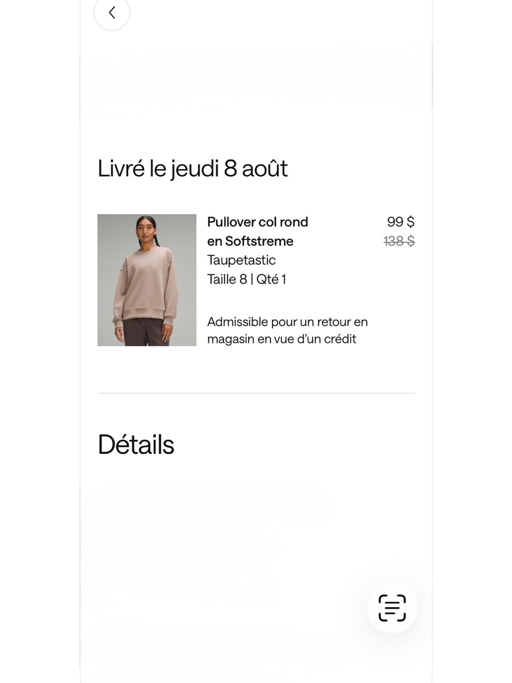 Lululemon pullover